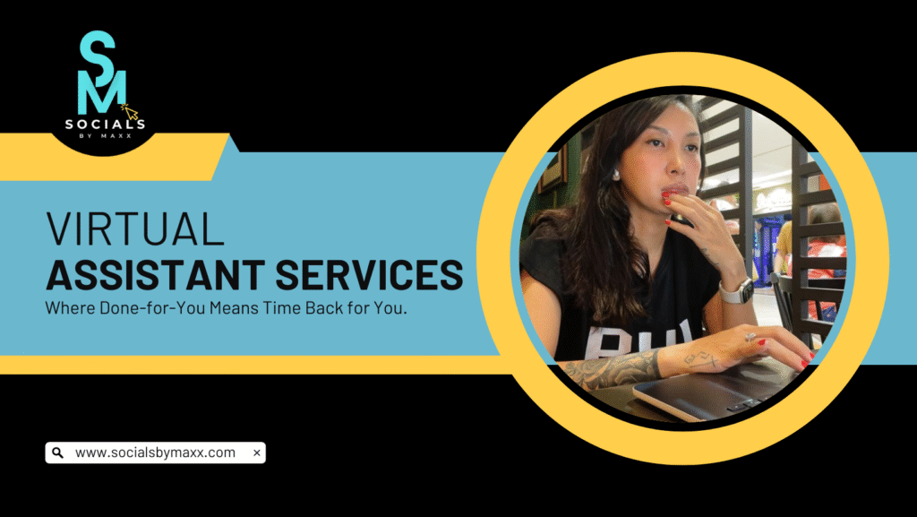 white and blue modern virtual assistant service facebook cover (1)